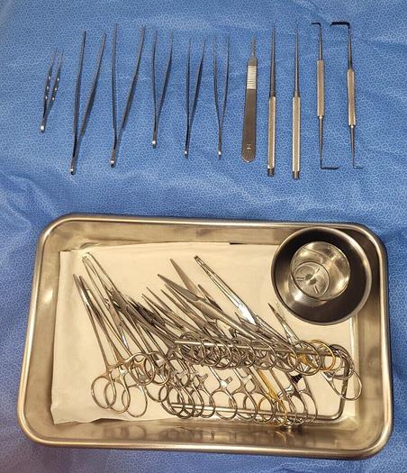 Used General Surgical Instruments Set
