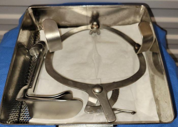 Used OB/GYN Surgical O'Sullivan O'Connor Abdominal Retractor Set w/3 Blades