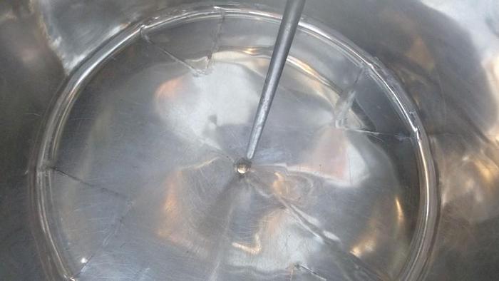 Used Tank, 275 Gallon, 316 Stainless Steel, 48" x 33", Agitated, DT/DB #S743426