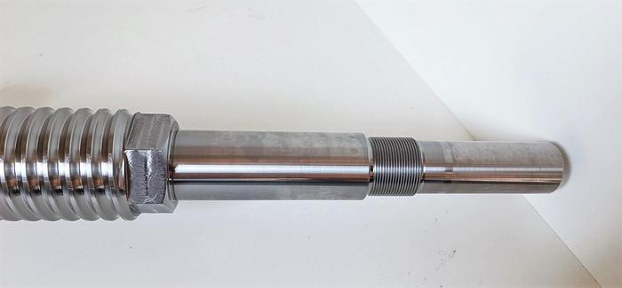 Geschliffener Präzisions Kugelgewindetrieb, D63mm, 1458mm, Steinmeyer, neu