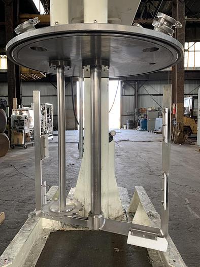 Used 200 GALLON ROSS MULTI-SHAFT MIXER - MODEL CDA-200 - S/S - VACUUM - JACKETED