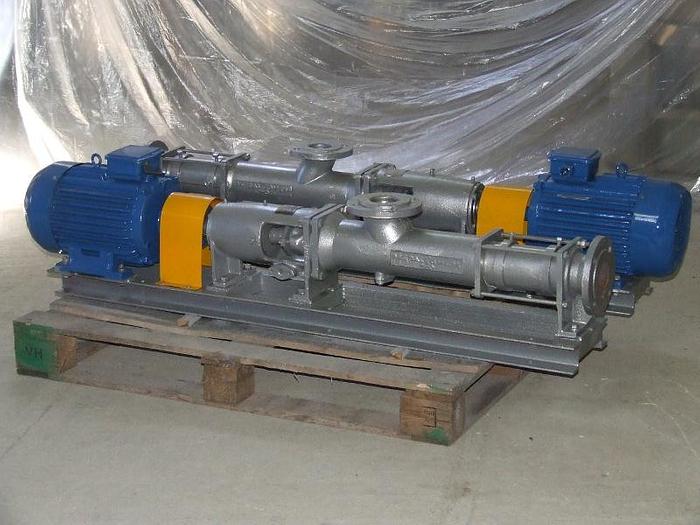 Used Worm pump "METALCHEM" type 40 PSR