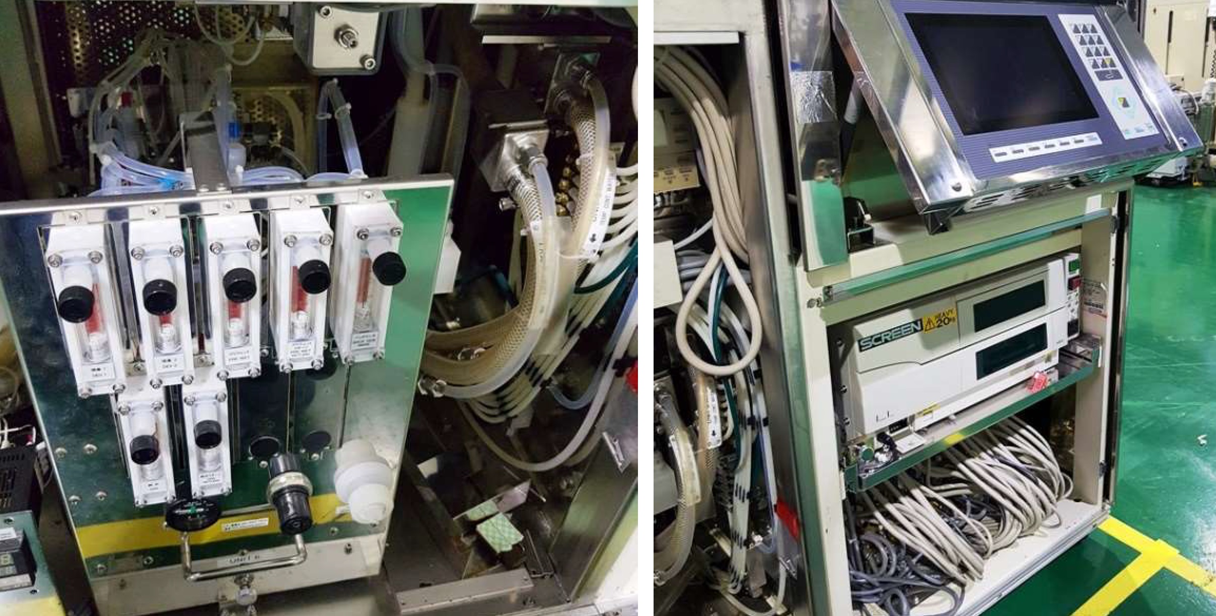 Used 1995 DNS Dainippon Screen SK-W80B-AVPE 2C2D Coater Developer