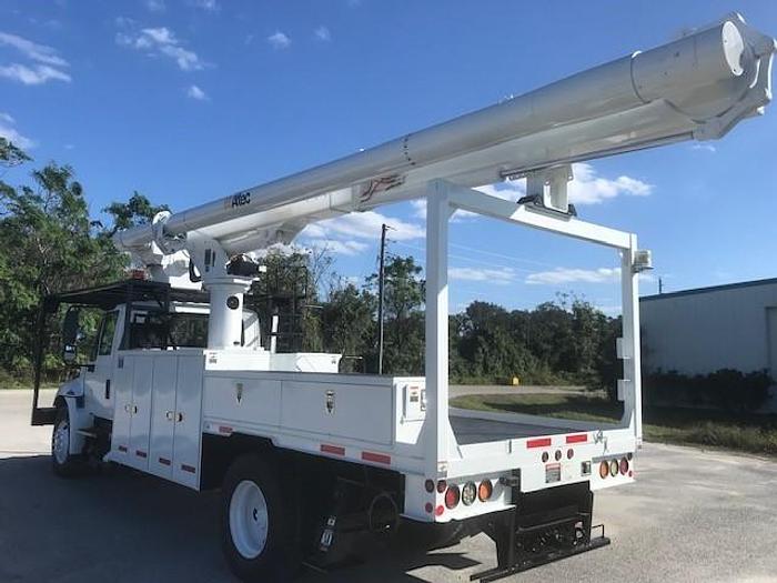 Used 2012 International 4300 Altec LRV65 65ft Flatbed Bucket Truck - C14809