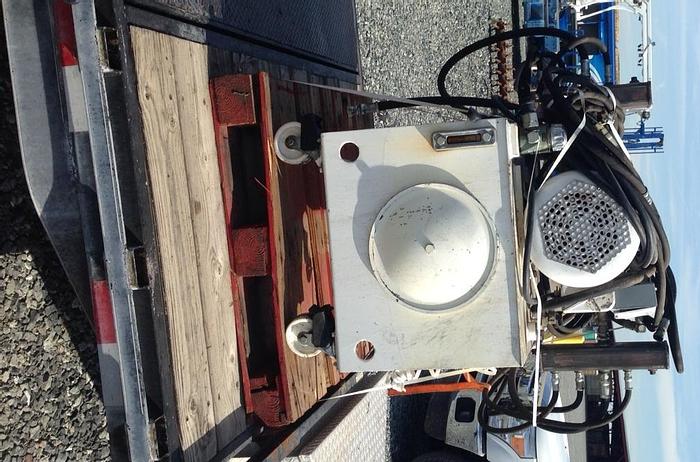 Used Peeler, Scrubber, Lyco, (9) Rollers, Hydraulic, 15 HP #A740688