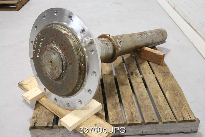 Used Beloit Hi-Lo High Speed Side Pulper Shaft #33700