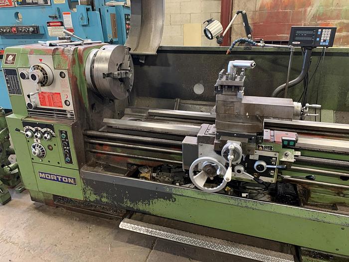 Used 26" X 120" MORTON, HEAVY DUTY ENGINE LATHE
