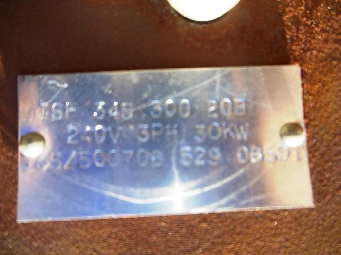 Used Heater, Immersion, Chromalox, Mdl ES30208043, S/st (8) #S739746