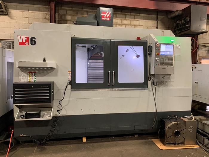 Used 64"X, 32"Y, 30"Z, HAAS, VF-6/40, 2017, CNC VERTICAL MACHINING CENTER