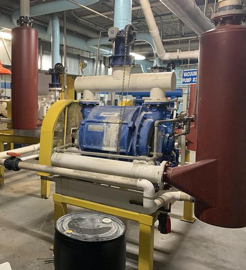 Used Nash 100 HP Vacuum Pump