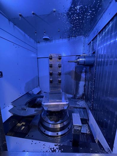 Used 2020 HAAS EC-400 PP 4-Axis CNC Horizontal Machining Center With  Pallet Pool