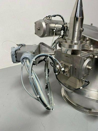 Used Glatt Stainless Steel 250-A-057 Fluid Bed System Powder Dispenser