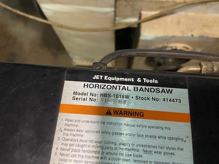 Used JET Horizonal Saw
