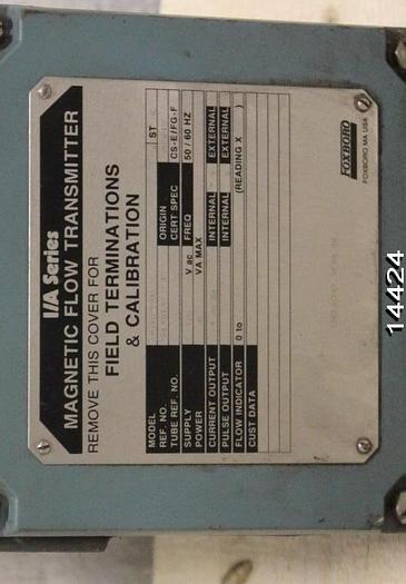 Used Foxboro IMT10-PA15 Magnetic Flow Transmitter #14424