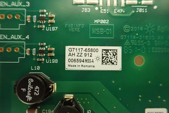 Used Agilent G7117-65800 Main Board Assembly