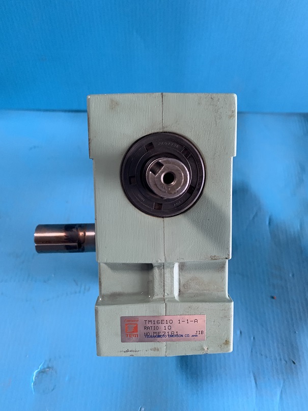 Used Tsubakimoko Emerson Worm Gear Reducer TM16E10-1-1-A
