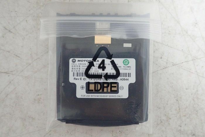 Used NEW Motorola BTRY-MC55EAB02 Battery
