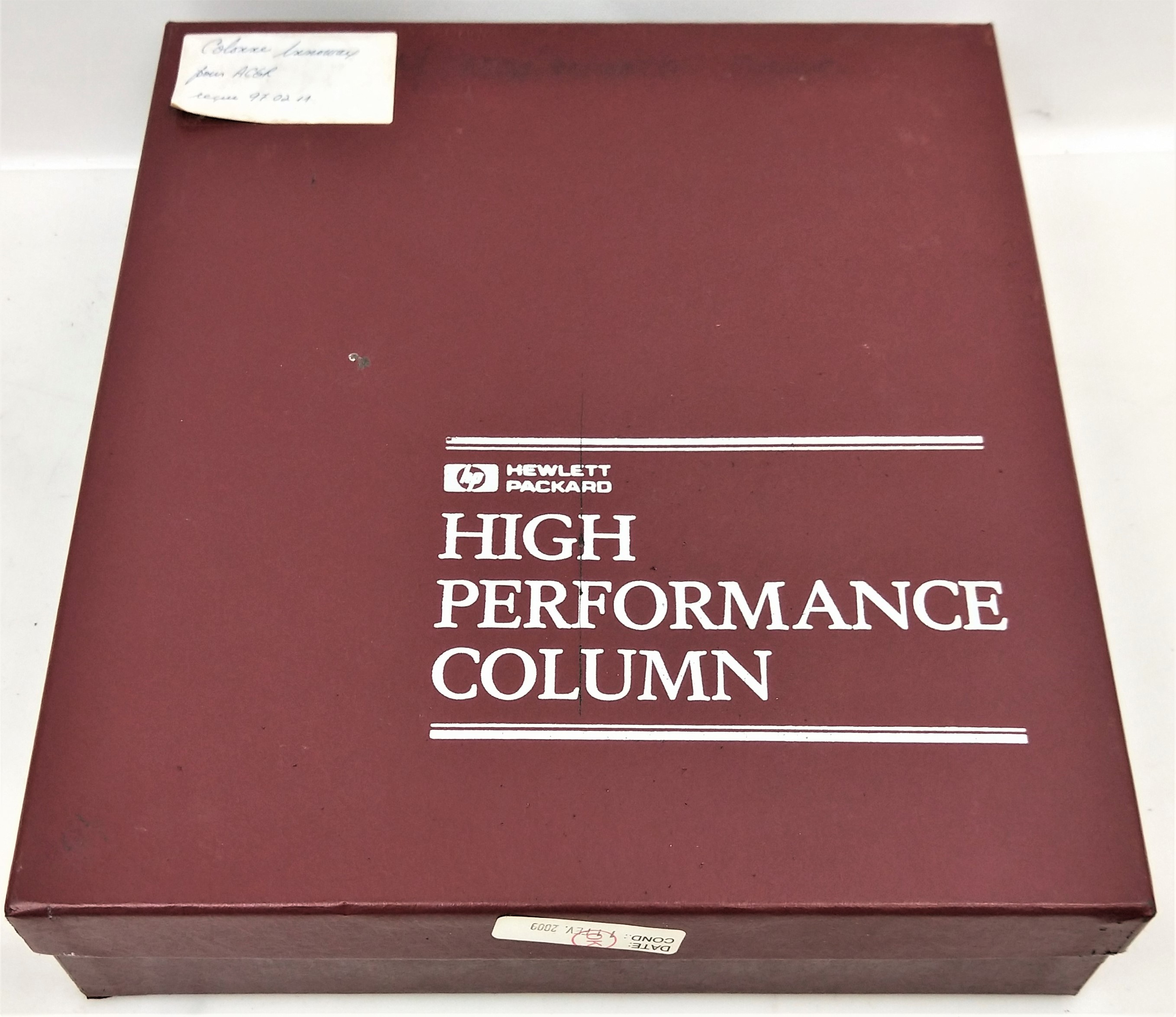 Used Hewlett Packard HP-INNOWax (19019N-133) Capillary Column - 30M x 0.25mm x 0.25µm