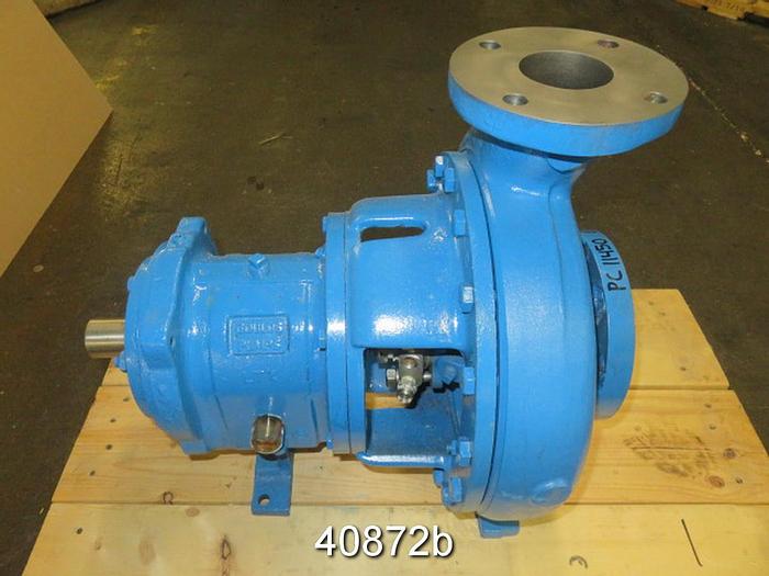 Used Goulds 3196 3x4x13 Pump, Titanium Casing, 6-Vane SS Impeller #40872