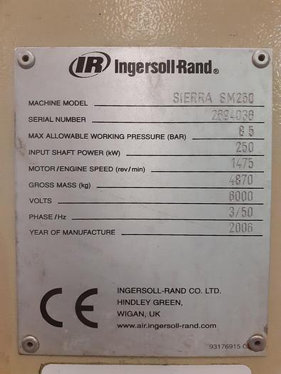 Used Ingersoll Rand Sierra SM 250