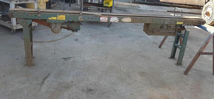 Used Conveyor, Belt, 6" x 132", Hytrol, 1 Hp #S743580