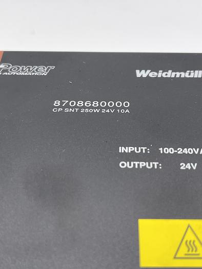Used WEILDMULLER 8708680000