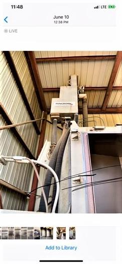 Like new 2006 Pangborn fixed table