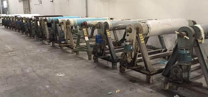 Used A-FRAMES TROLLEY FOR WINDING IN BIG BATCH