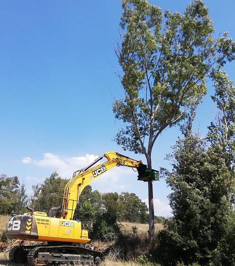 Tree Shears for Mini excavator & Skid Steers up to 50Ton machines 