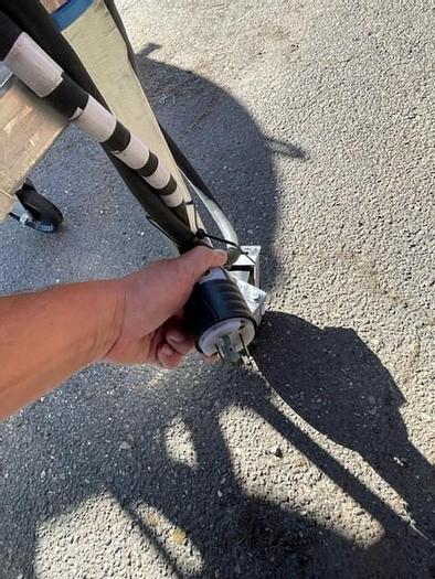 Used 36" x 36" Diameter Seasoning Drum Mixer with Eriez Dry Ingredient Feeder