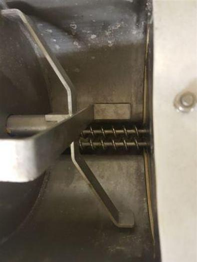 Used 2016 Rospen Stainless Steel Twin Screw Feeder