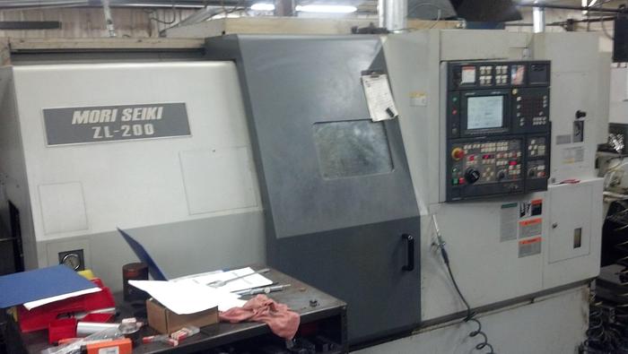 Used 2002 MORI SEIKI ZL-200SMC -   Sub spindle, Live Tooling, Twin Turret