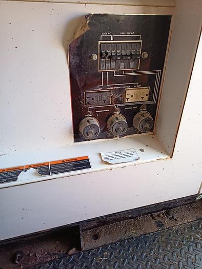 Used Multiquip DCA70SSIU Rental Style Ultra-Silent Series Diesel Generator 923 original hours