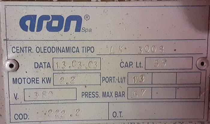 Usado Grupo hidráulico ARON LK 3008