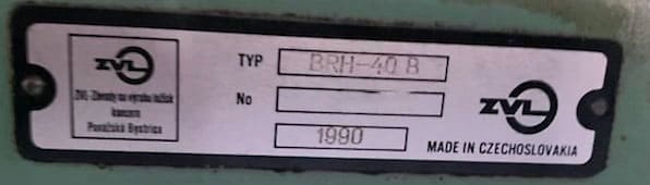 Used TOS BRH 40 B/1000 - CNC Milling - 1999