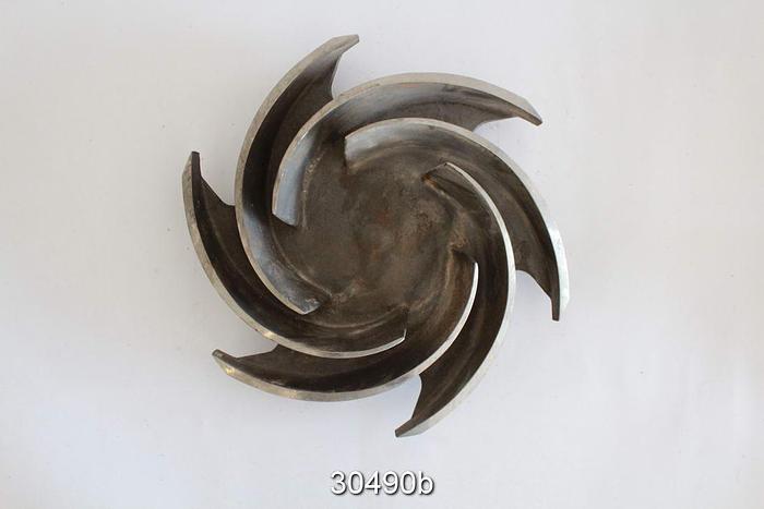 Used Goulds 3196 6-Vane Impeller, 4x6x13 #30490