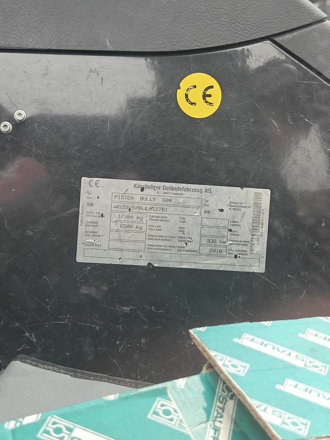 Used PistenBully 600 SCR (2018)
