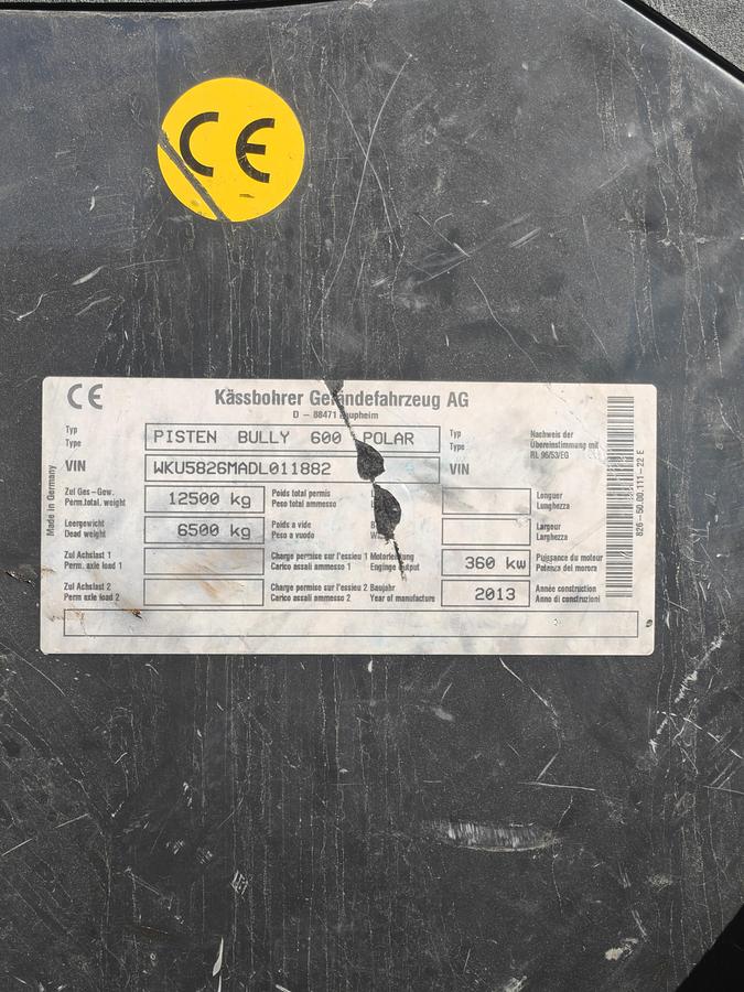 Used PistenBully 600 Polar (2013)