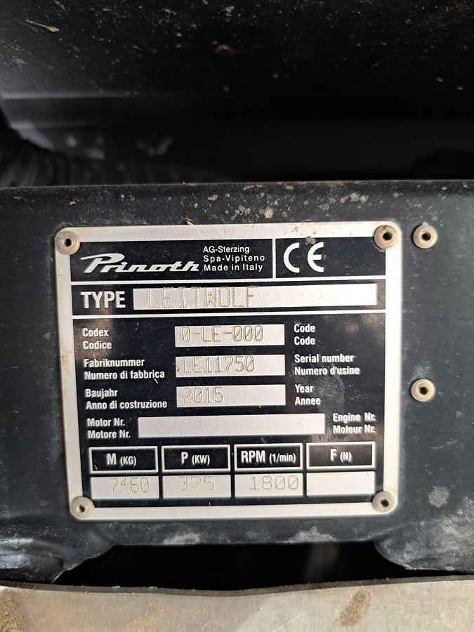 Used Prinoth Leitwolf 2015