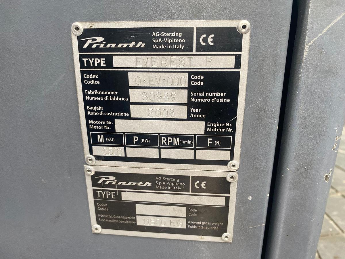 Used Prinoth Everest