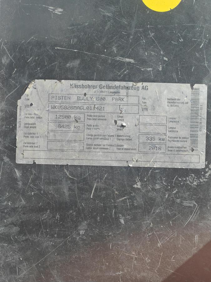 Used PistenBully 600 Polar SCR (2016)