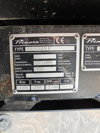 Used Prinoth Leitwolf W 2018