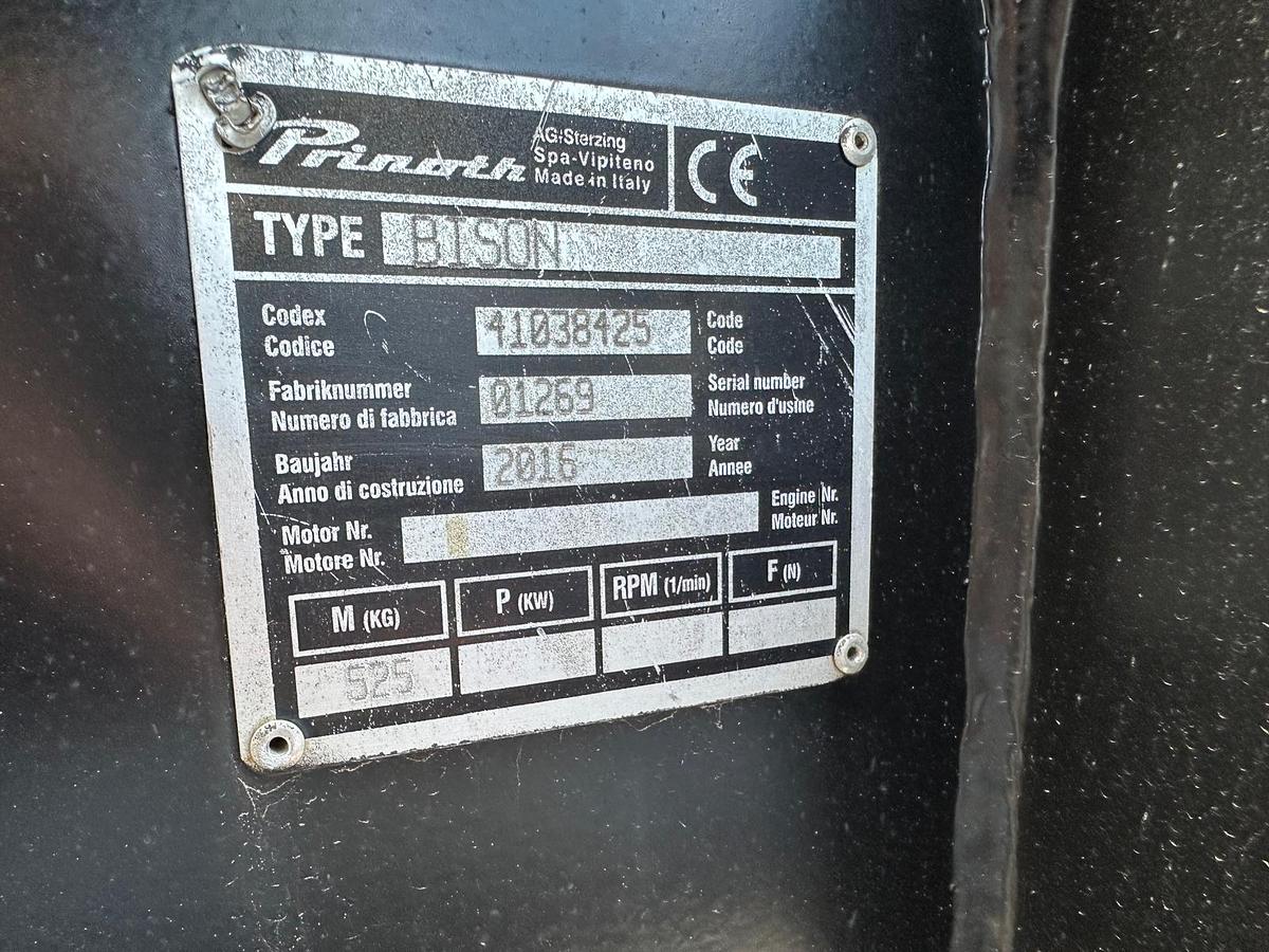 Used Prinoth Bison X 2016