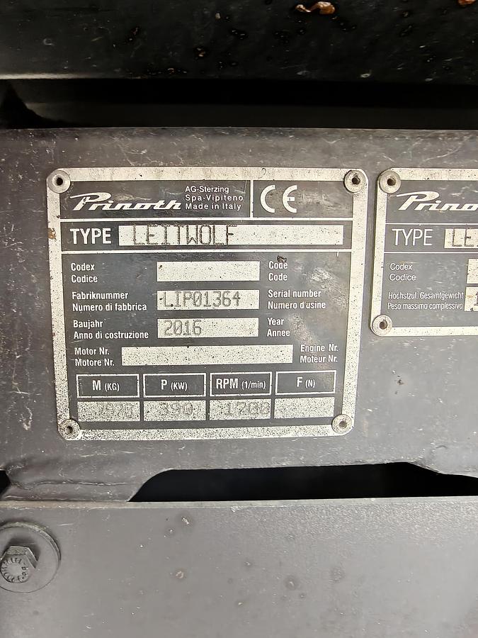 Used Prinoth Leitwolf W 2018