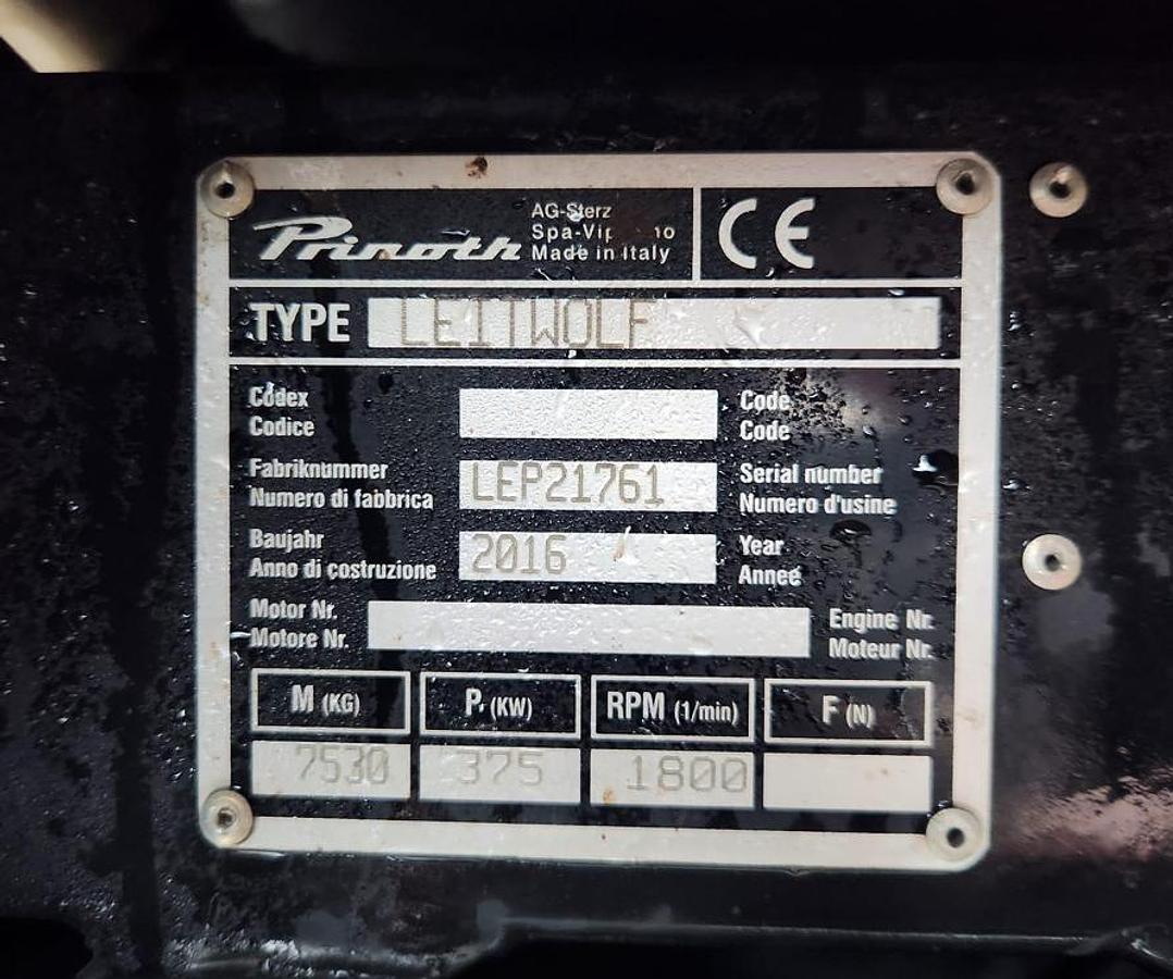 Used Prinoth Leitwolf W 2016