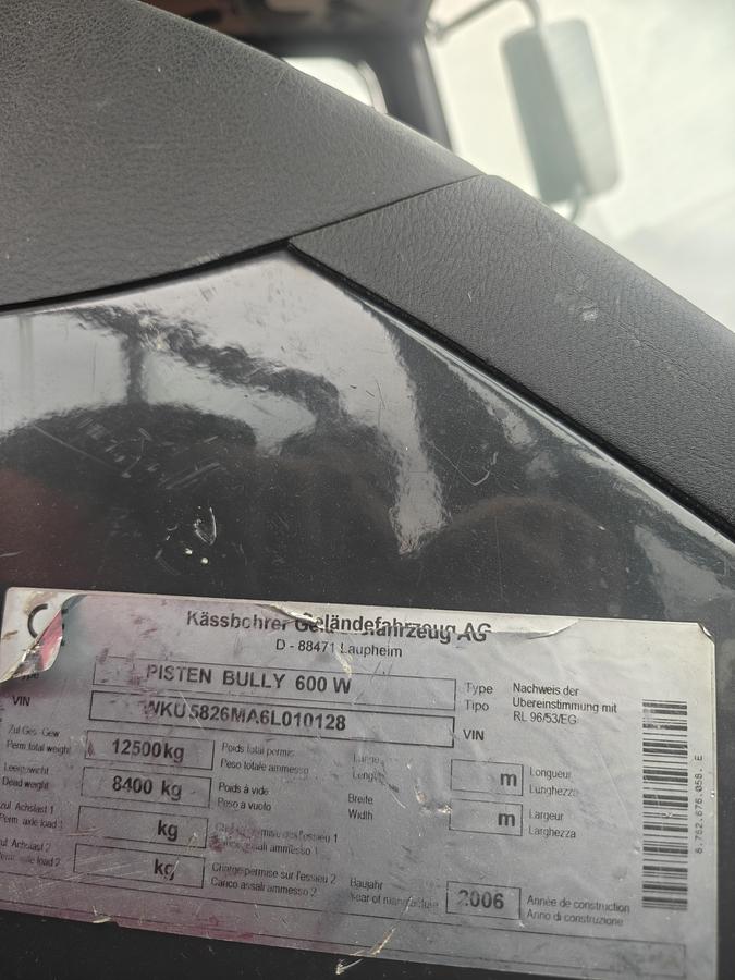 Used PistenBully 600 W 2006