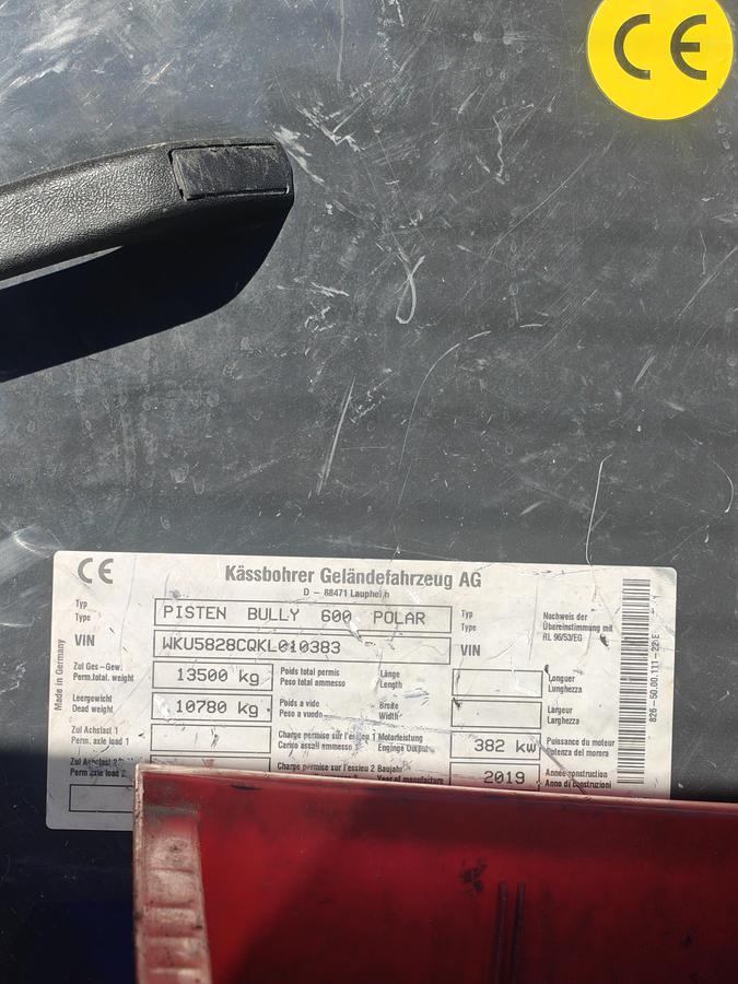 Used PistenBully 600 Polar SCR 2019