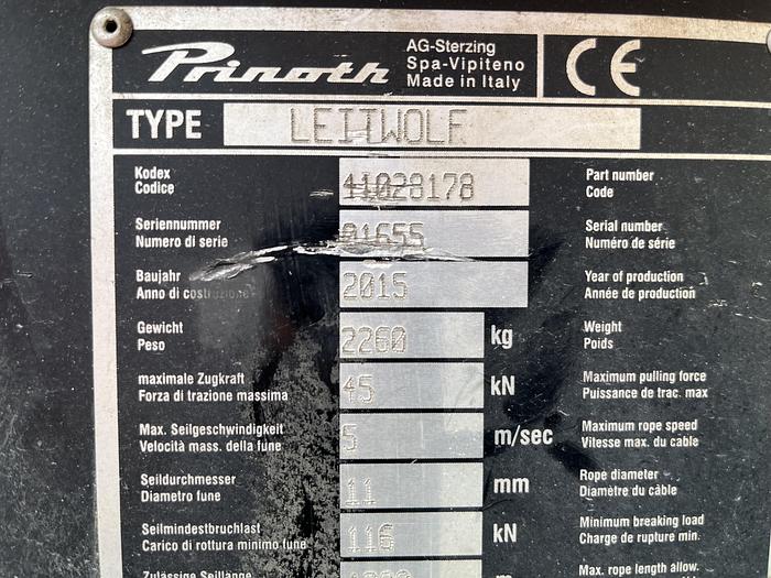 Gebraucht 2015 Prinoth Leitwolf W