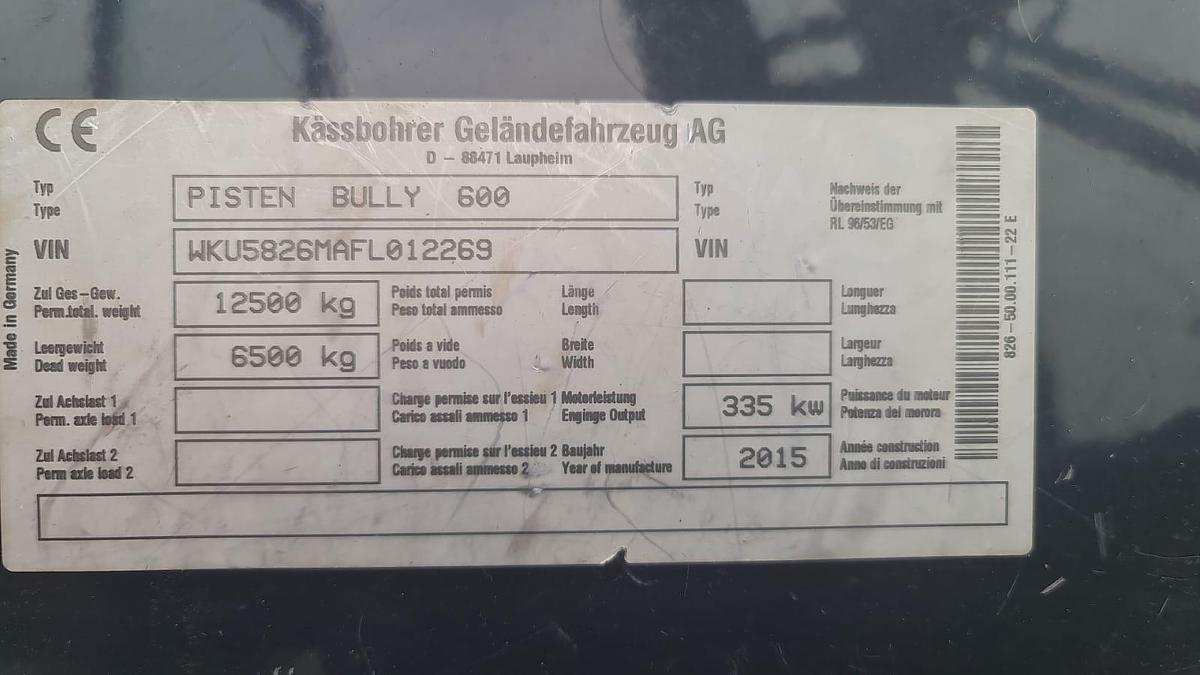 Used PistenBully 600 Polar (2011)