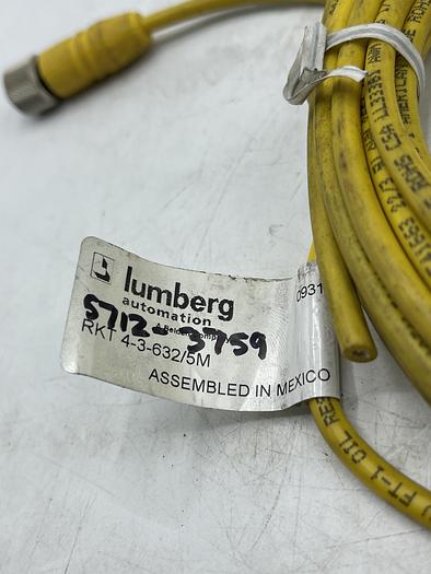 Used  Lumberg RKT 4-3-632/5M 